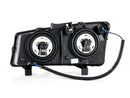 ANZO 2003-2006 Chevrolet Silverado 1500 Crystal Headlights w/ Halo Black - anz111212