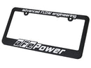 aFe Power Marketing Promotional PRM Frame License Plate: aFe Power - afe40-10097