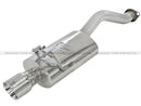 aFe Takeda Exhaust Axle-Back 06-11 Honda Civic Si L4 2.0L 2.5in 304 Stainless Steel - afe49-36606