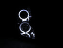 ANZO 2003-2007 Cadillac Cts Projector Headlights w/ Halo Chrome - anz121416