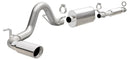 MagnaFlow Cat-Back 2016 Toyota Tacoma TRD 3.5L V6 SS 3in Single Pass Side Exit Rear 4in Tip - mag19293