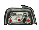 ANZO 1992-1998 BMW 3 Series E36 Taillights Red/Smoke - anz221200