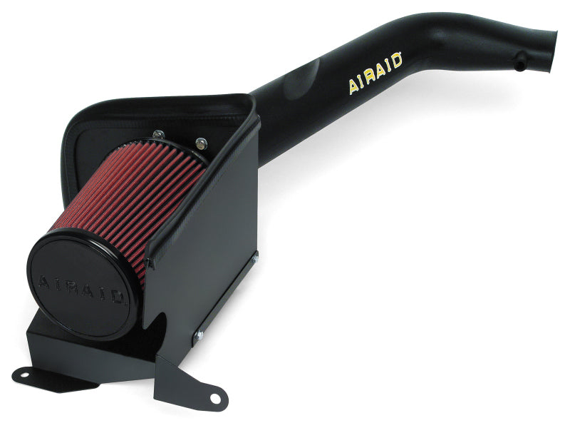 Airaid 03-06 Jeep Wrangler 2.4L CAD Intake System w/ Tube (Oiled / Red Media) - air310-137