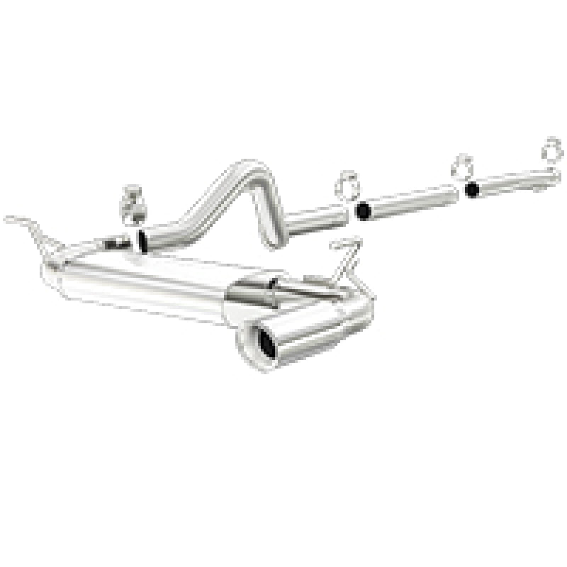 MagnaFlow Sys C/B 06 Wrangler UNL 4DR 3.8L - mag16751
