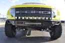 Addictive Desert Designs 10-14 Ford F-150 Raptor Race Series R Front Bumper - 10 Single Lights - addF014532910103