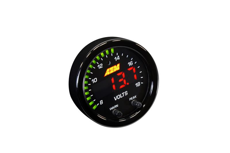 AEM X-Series 8-18V Volt Gauge - aem30-0303