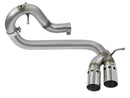 aFe Rebel Series DPF-Back 3in Side Exit SS Exhaust w/ IC Polished Tips 2016 GM Colorado/Canyon 2.8L - afe49-44065-P