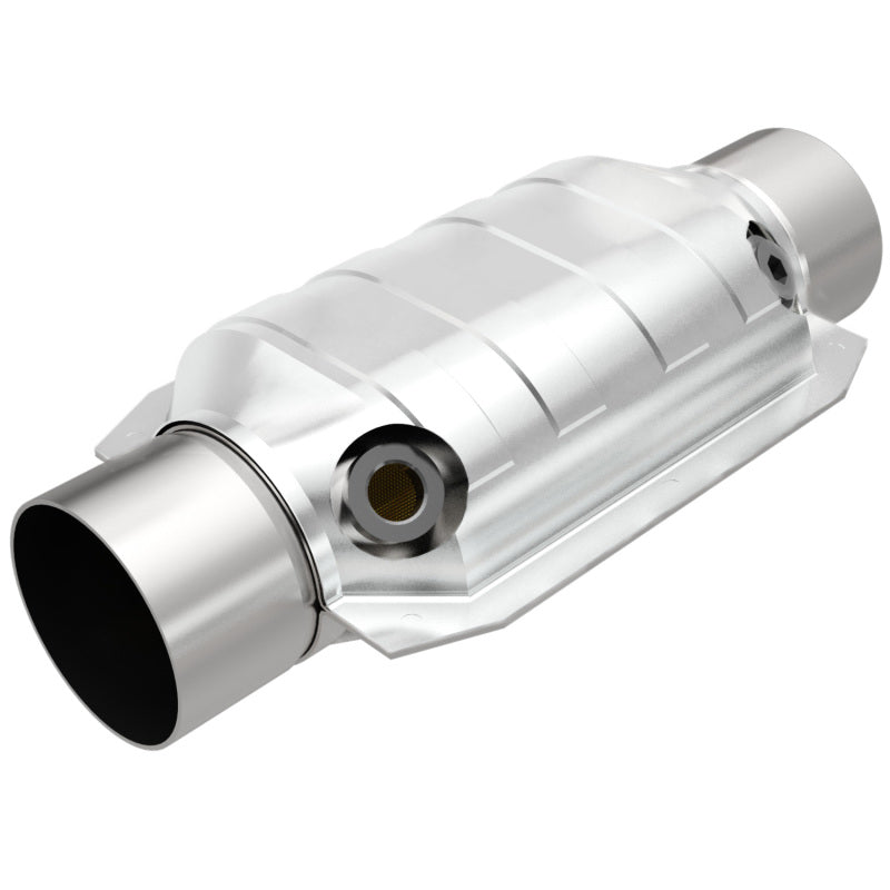 MagnaFlow Conv Univ 3 W/Dual O2 Boss - mag94169