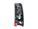 ANZO 1999-2007 Chevrolet Silverado 1500 LED Taillights Black - anz311012