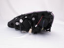 ANZO 2002-2004 Acura Rsx Projector Headlights w/ Halo Black - anz121359