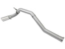 aFe LARGE Bore HD Exhausts 4in DPF-Back SS-409 2016 Nissan Titan XD V8-5.0L CC/SB (td) - afe49-46113-P