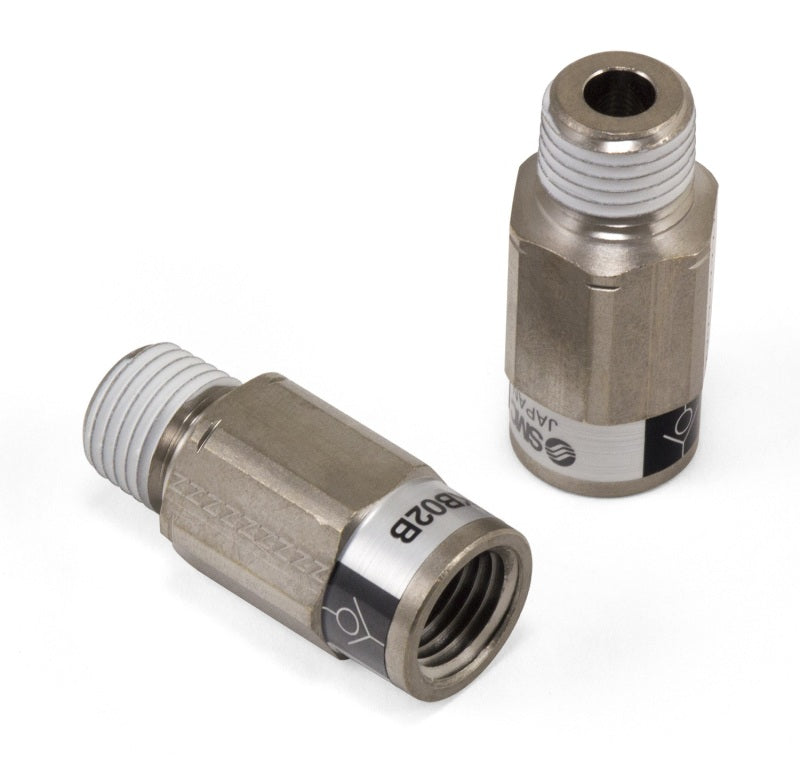 Air Lift Check Valve 1/4in FNPT x 1/4in MNPT - SMC - AKB02B-N02S - alf22662