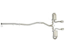 aFe Takeda 3in 304 SS Cat-Back Exhaust System w/Polished Tips 2017+ Honda Civic Si (4dr) I4 1.5L (t) - afe49-36621-P