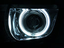 ANZO 2010-2013 Chevrolet Camaro Projector Headlights w/ Halo Chrome (CCFL) - anz121311