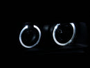 ANZO 1992-1998 BMW 3 Series E36 Projector Headlights w/ Halo Black (CCFL) G2 - anz121011