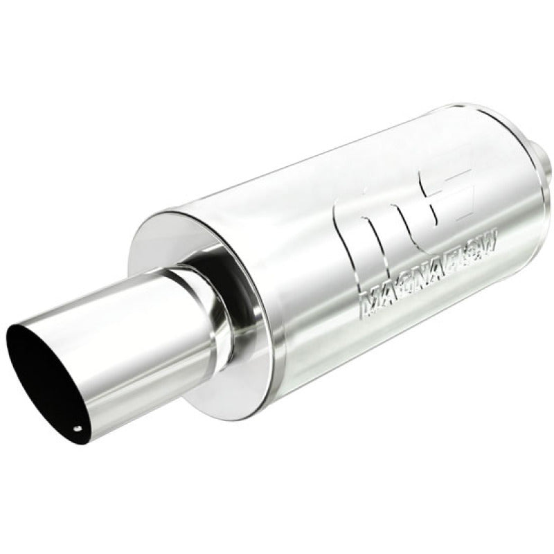MagnaFlow Muffler W/Tip Mag SS 14X7X7 2.25/4. - mag14824