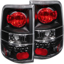 ANZO 2004-2008 Ford F-150 Taillights Black - anz211060