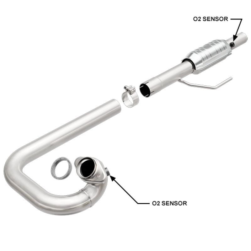 MagnaFlow Conv DF Jeep Wrangler 97-99 2.5L/4. - mag23227