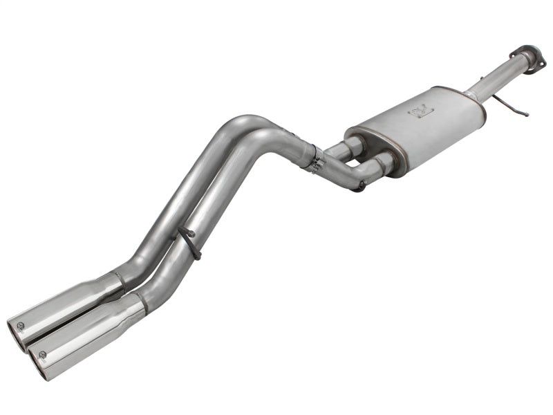 aFe Power MACHForce XP Exhaust System Cat-Back 409 Stainless Steel 07-08 Hummer H2 V8 6.0L/6.2L - afe49-44049