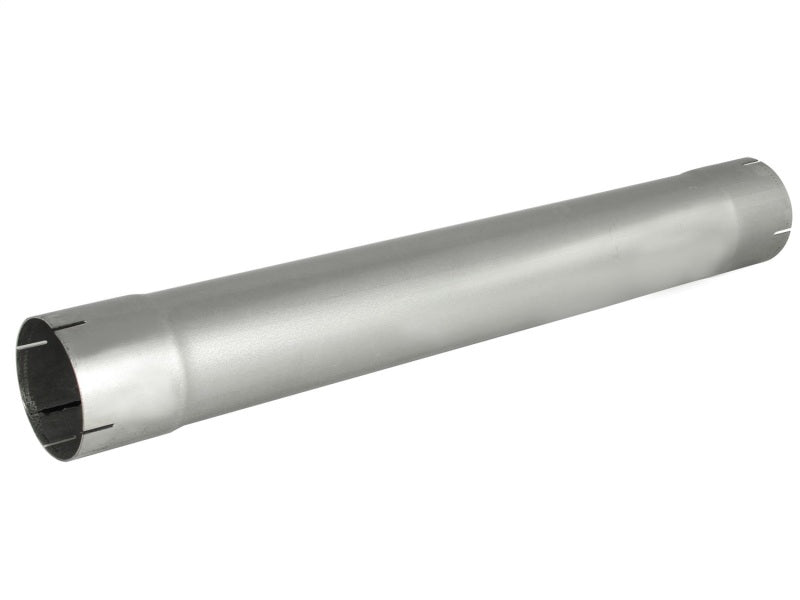 aFe MACHForce XP Exhausts Muffler Delete Aluminized 4 ID In/Out 8 Dia - afe49-91003