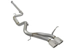 aFe POWER Takeda 3in 304 SS Cat-Back Exhaust w/ Polished Tips 13-17 Ford Focus ST L4-2.0L (t) - afe49-33083-P