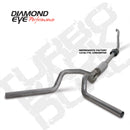 Diamond Eye KIT 4in TB DUAL SS: 94-97 FORD 7.3L F250/F350 PWRSTROKE NFS W/ CARB EQUIV STDS - depK4308S