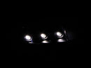 ANZO 1994-2001 Dodge Ram Crystal Headlights Black w/ LED - anz111205