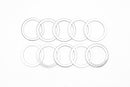 DeatschWerks -10 AN Aluminum Crush Washer (Pack of 10) - dw6-02-0304