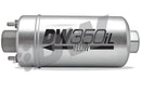 DeatschWerks 250LPH In-Line External Fuel Pump w/ Mounting Brackets - dw9-250