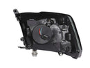 ANZO 2009-2015 Dodge Ram 1500 Projector Headlights w/ Halo Black (CCFL) - anz111159