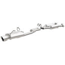 MagnaFlow Cat-Back SS 2.5 Straight PS Rear Exit 4.5in Tip 14-15 Jeep Grand Cherokee Exc. Summit Ed. - mag19190