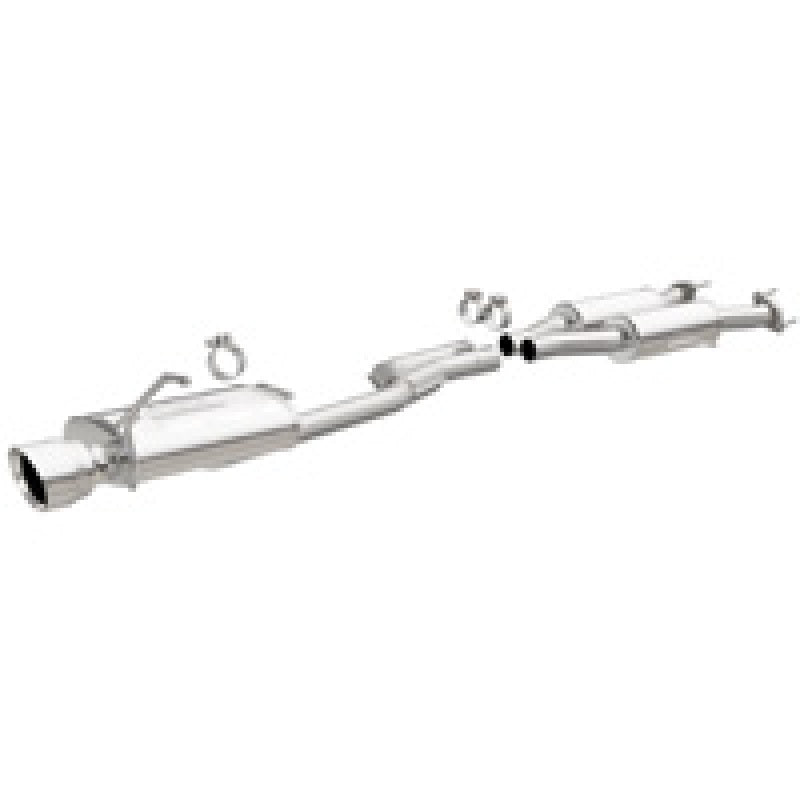 MagnaFlow Cat-Back SS 2.5 Straight PS Rear Exit 4.5in Tip 14-15 Jeep Grand Cherokee Exc. Summit Ed. - mag19190