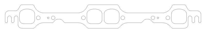 Cometic GM LT1 1.520 inch X 1.510 inch Port .30 inch MLS Exhaust Gaskets - cgC5895-030
