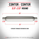 MagnaFlow Muff GP 3.5 Dia 22inch 2.25/2.25 - mag18135