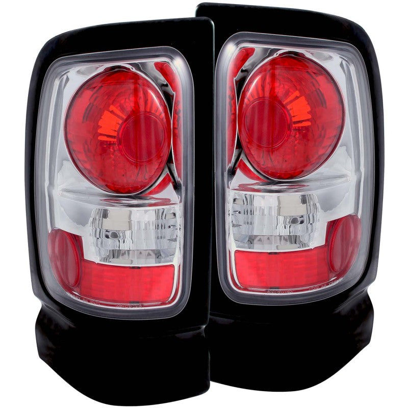 ANZO 1994-2001 Dodge Ram Taillights Chrome - anz211046