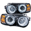 ANZO 2012-2015 Chevrolet Sonic Projector Headlights w/ Halo Chrome (CCFL) - anz121489