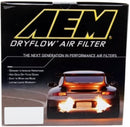 AEM 5in Dryflow Air Filter with 8in Element - aem21-2075DK