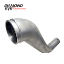 Diamond Eye DWNP 4in TB SGL HX40 TURBO-DIRECT FLANGE AL DODGE 5.9L 2500/3500 94-02 - dep221040