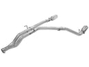 aFe MACHForce XP DPF-Back Exhaust 3in SS w/ 6in Polished Tips 2014 Dodge Ram 1500 V6 3.0L EcoDiesel - afe49-42044-P