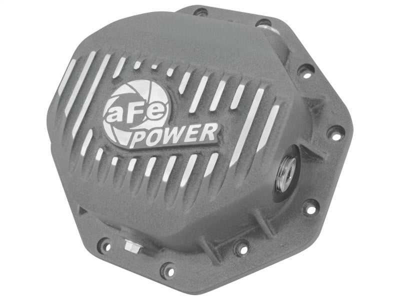 AFE Rear Differential Cover (Raw; Pro Series); Dodge/RAM 94-14 Corporate 9.25 (12-Bolt) - afe46-70270