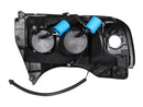 ANZO 1994-2001 Dodge Ram Projector Headlights w/ Halo Black - anz111196