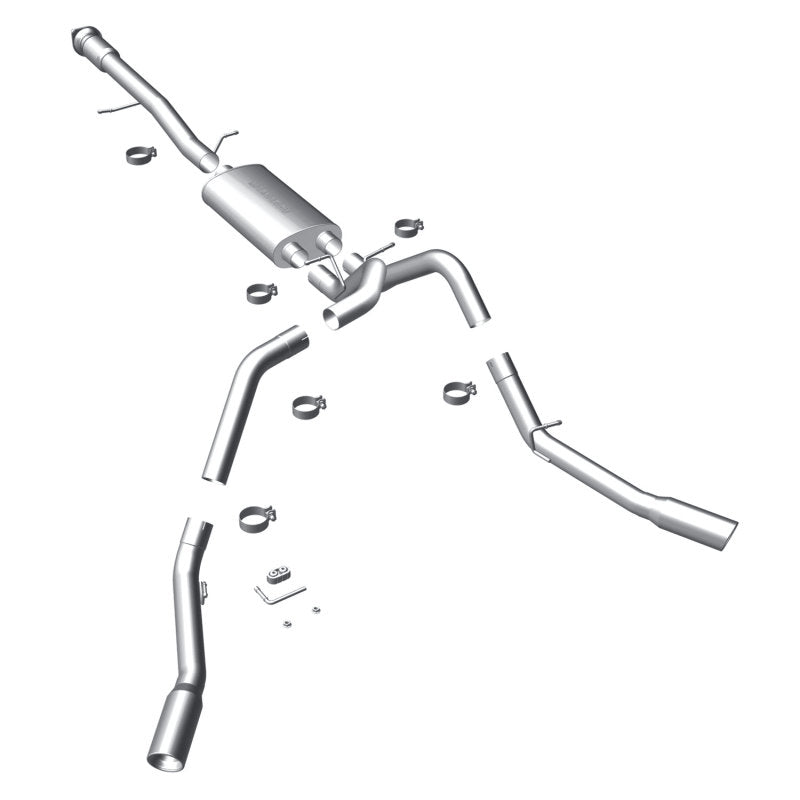 MagnaFlow SYS Cat-Back 2010 GMC Sierra Denali 6.2L - mag15574