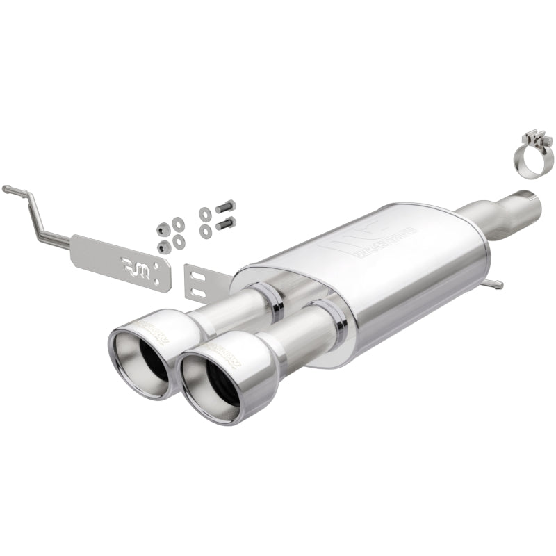 MagnaFlow 14-17 Mini Cooper L4 2.0L (Hatch Excl. 4-Door) 2.5in Pipe Dual-Tip Axle-Back Exhaust - mag19134
