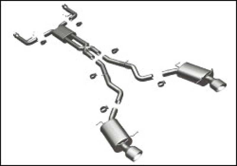 MagnaFlow SYS C/B 04-08 BMW 645/650 - mag16560