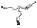 aFe MACH Force-Xp 3in - 2.5in SS Cat-Back Dual Exhaust w/Black Tips 07-14 Toyota FJ Cruiser 4.0L - afe49-46029-B