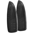 ANZO LED Mirror Lights 2003-2007 Ford Excursion LED Mirror Lights Smoke w/ Amber LED - anz861101