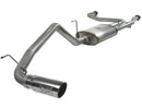 aFe MACHForce XP Exhaust Cat-Back 2.5/3in SS-409 w/ Polished Tip 04-12 Nissan Titan V8 5.6L - afe49-46102-P