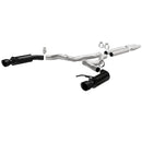 MagnaFlow Cat-Back 15-16 Ford Mustang 5.0L V8 Competition SS 3in Dual Split Rear 4.5in Black Tips - mag19254