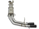 aFe POWER Rebel Series 3in 409 SS Cat Back Exhaust w/ Black Tips 17 Ford F-150 Raptor V6-3.5L - afe49-43091-B