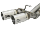 aFe Rebel Exhausts Cat-Back SS w/Polished Tip 16 Toyota Tacoma V6-3.5L - afe49-46032-P